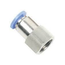 Straight Connector (F) -  1/8, 8 Od
